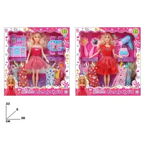 Poupée Bella Trendy Stylist 30 cm en plastique, jouet de mode avec accessoires pour filles de 4 à 6 ans, Italie - Product Image 3