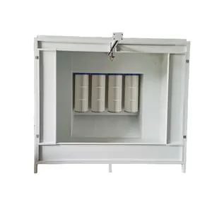 Changhe Top Conveyor Rail Electrostatic Powder Coating Booth Spray Paint Chamber Manual Spraying Cabin Metal Coating Machine