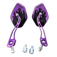 <strong>Best</strong> <strong>Selling</strong> Flame <strong>Motorcycle</strong> HD Rearview <strong>Mirror</strong> Aluminum Alloy Adjustable M8/M10 <strong>Motorcycle</strong> Accessories Factory