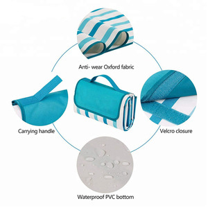 Personalizado grande plegable impermeable manta <span class=keywords><strong>de</strong></span> picnic mat <span class=keywords><strong>camping</strong></span> al aire libre alfombra <span class=keywords><strong>de</strong></span> picnic - Product Image 4