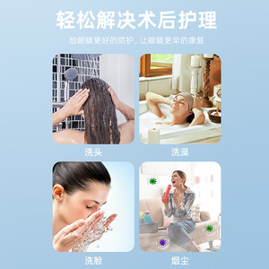 แว่นตาป้องกันอุตสาหกรรมข้ามพรมแดนแบบเต็มกรอบป้องกันฝ้าเลนส์ใส 2 มม. กรอบสีดำสำหรับงานห้องปฏิบัติการเคมี - Product Image 3