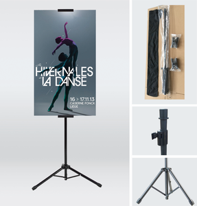 ثلاثي القوائم مزدوج اللوحة قابل للطي للترويج للبيع بالتجزئة - Product Image 3