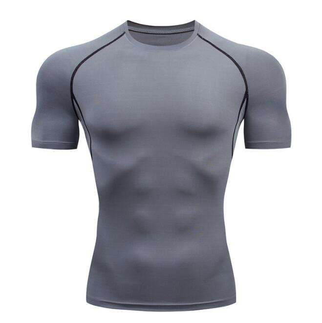 gray short sleeve tshirt