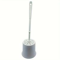 Brosse de toilette discrète avec rangement intégré : une brosse de toilette creuse et sécurisée