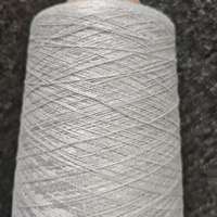 Fil conducteur en polyester et acier inoxydable 316L Ne32/2 pour tissu de filtration