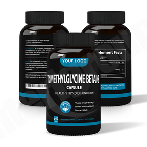 Complément Alimentaire Triméthylglycine Bétaïne Anhydre OEM Triméthylglycine Bétaïne Capsules - Product Image 2