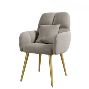 Chaise de salon de manucure confortable avec dossier, chaise de beauté moderne rembourrée - Product Image 6