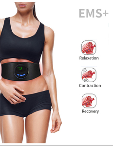 Toptan 5-in-1 EMS fizyoterapi ayarlanabilir vücut masajı elektrik Ab eğitmen elektronik darbe onlarca birim kas kas geliştirme kemeri - Product Image 5