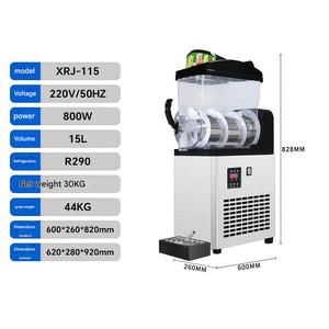 Machine à slush commerciale 3*12L de haute qualité, modèle 2026, la plus vendue, pour boissons glacées et coupes de bananes - Product Image 2
