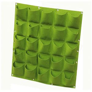 Factory Direct Sale of Felt Wall-mounted Pocket Garden Wall Large-mouth Planting Bag Plants Wall Garden Horticulture - Product Image 2