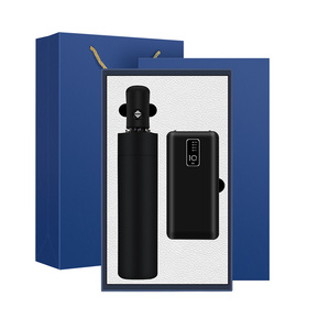 Parapluie Automatique Promotionnel Fiole Sous Vide Power Bank mariage invité bureau Corporate Gift Set - Product Image 4