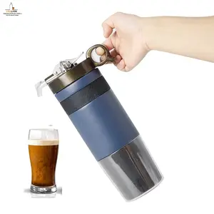 Home Brewing Nitro Coffee Dispenser 480ml Vacuum Portable Nitro Cold Brew Coffee Cup