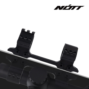 ขายึดกล้องเล็งแบบชิ้นเดียว NOTT 30 มม., ความสูง 1.14 นิ้ว, ใช้ได้กับฐานขนาด 11 มม., ทำจากอะลูมิเนียมน้ำหนักเบา สำหรับการล่าสัตว์และเลนส์ความแม่นยำสูง - Product Image 1