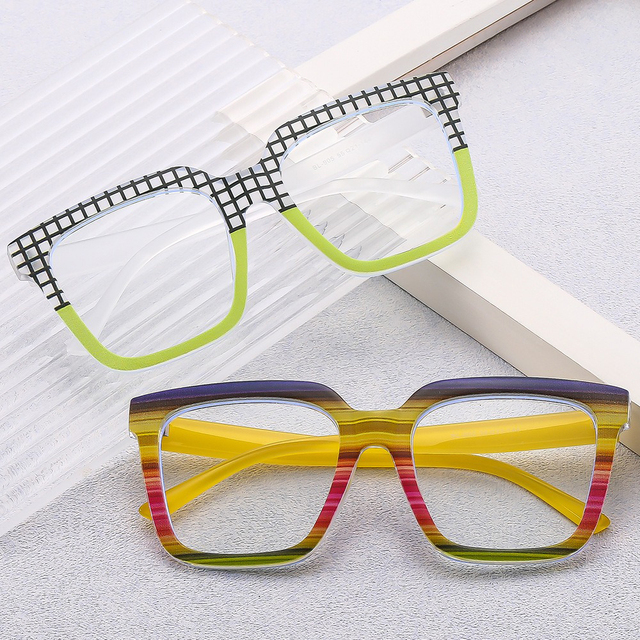 BL905 Fashion Square Glasses Women Optical Anti Blue Light Women's Eyeglasses Frames 2026 Women's Optical Glasses Trend Frame