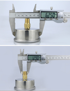 Giá khuyến mại 2.5 "1/4 chủ đề cụ áp kế khí áp kế nước áp kế 0.1-60mpa áp suất - Product Image 2