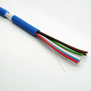 Cable de Comunicación para Interiores de 6 Núcleos, Resistente al Fuego, para Seguridad, Cable de Alarma, 100% Cobre Desnudo con Blindaje de Aluminio, Suministro de Fábrica - Product Image 1