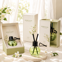 Nouvelle Bouteille de Parfum de Voiture Vide Réutilisable à Clipser 14ml, Diffuseur de Luxe en Verre pour Voiture avec Boîte Personnalisée