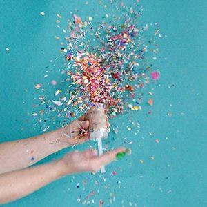 Contenitori di fabbrica a basso costo spingere i coriandoli pop per la laurea di nozze di compleanno di natale capodanno - Product Image 4