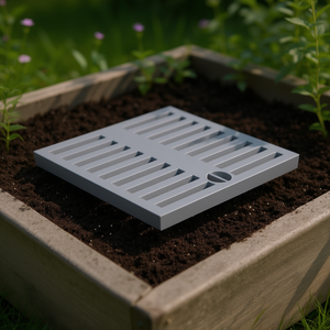 Grey <b>PP</b> Grid For 40x40 Frame Well - Product Image 3