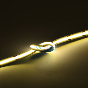 12V 8mm 480leds/m COB Strip 4000K Flexível de Alta Densidade Cob <span class=keywords><strong>Led</strong></span> Tiras Luz Branca Quente Cob <span class=keywords><strong>Led</strong></span> Strip <span class=keywords><strong>Light</strong></span> para Iluminação - Product Image 2