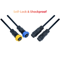 Connecteur industriel étanche surmoulé M25, assemblage de câbles, solution de câblage personnalisée OEM ODM, IP68