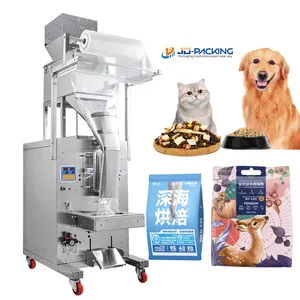 Automatic Pet Dog Food Cat Food Cat Litter Animal Feed Packaging Packing Machine For Small Business