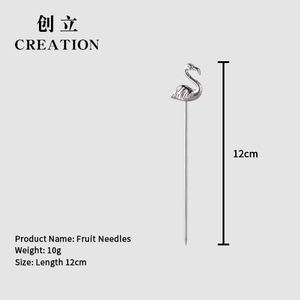 أداة تزيين الكوكتيل على شكل أناناس من الفولاذ المقاوم للصدأ صديقة للبيئة من إنتاج المصنع مباشرة، مع إمكانية تخصيص اللون والشعار - Product Image 6