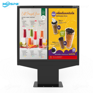 360spb IP65 ngoài trời thông minh Bảng <span class=keywords><strong>Menu</strong></span> không thấm nước kỹ thuật số biển 1*3/1*2 ổ đĩa ngoài trời thông qua Bảng <span class=keywords><strong>menu</strong></span> kỹ thuật số - Product Image 1