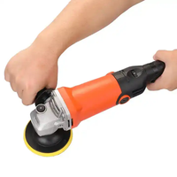 Meuleuse d'angle électrique à moteur sans balais à vitesse réglable 110V/220V 450W, outil électrique DIY avec gâchette pour la découpe et le meulage du métal et du bois