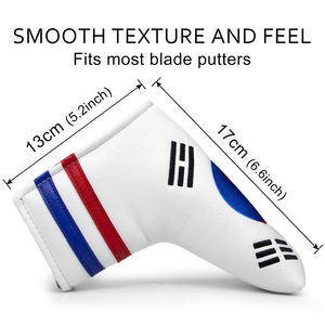 South Korea Flag Golf Blade <b>Putter</b> <b>Cover</b> Golf Headcover <b>Putter</b> Magnetic <b>Putter</b> <b>Cover</b> - Product Image 2