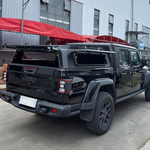 Automatische Aluminium-Ladeflächenabdeckung für Jeep Gladiator Hardtop, halbhohe 3-Türer, universelle flache Ladeflächenabdeckung für Pick-ups - Product Image 3