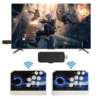 Console de jeux vidéo rétro G-008 Pandora Box 42000 avec graphismes 3D, vidéo 4K, jeux d'arcade, manette sans fil 2,4 GHz, langue anglaise