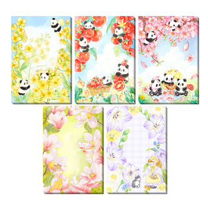 Student Cartoon Memo <b>Pads</b> 50 Sheets Non Adhesive Thick Tearable <b>Paper</b> Cute Design For School Office Use - Product Image 2