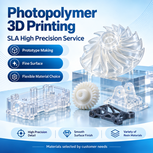 Resina Fotosensible para Impresión 3D SLA, Alta Precisión, Piezas Pequeñas, Detalles Nítidos, Figuras, Exhibición Cultural y Creativa, 0.01mm - Product Image 2