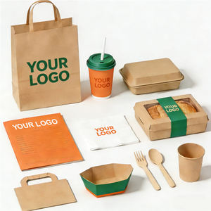 Emballages à emporter en papier, boîtes et sacs jetables pour la restauration rapide, design personnalisé, fabrication sur mesure - Product Image 4