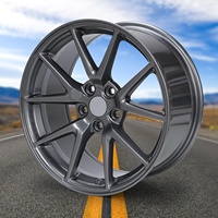 Jantes en alliage forgé pour voitures, jantes 5x114.3 17 18 19 20 21 22 23 24 pouces, monobloc, noires, jantes personnalisées pour Tesla Model 3 Y