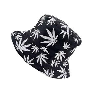 หมวกกันแดดแฟชั่นสำหรับเดินทางชายหาด11สีหมวกชาวประมงใบเมเปิ้ลโตรอนโตหมวกถังกัญชาสองด้านใช้ได้ทั้งชายและหญิง - Product Image 5