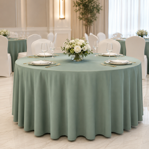 OEM ODM Scuba Tablecloth Custom Size Color Logo <b>Label</b> Packing For Event Wedding Hospitality Wholesale Supply Bulk Custom - Product Image 1