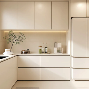 Mobili da Cucina Ecologici di Fabbrica Design Semplice Armadi da Cucina Personalizzati Mobili da Cucina su Misura - Product Image 6