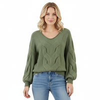 Robe décontractée en maille acrylique à manches longues pour femme, coupe ample, style printemps, mignonne, vêtement de mode, boutique décontractée