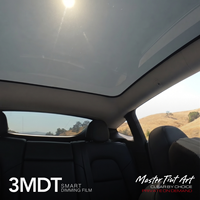 Película Inteligente para Ventanas de Automóviles Astrace MT35 con Control Remoto 3MDT 10mil, Techo Solar Eléctrico Negro, Rechazo de Rayos UV al 99%/IR al 60%, Garantía de Más de 5 Años