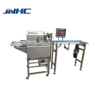 Nouvelle machine automatique d'enrobage de chocolat Sauce au chocolat enrobant la machine de traitement des aliments de collation