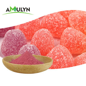 Commercio all'ingrosso fragola succo di frutta concentrato in polvere istantaneo fragola frutta aromatizzata bevanda in polvere - Product Image 4