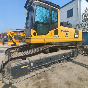 Excavatrice sur chenilles hydraulique Komatsu PC400 d'occasion de haute qualité, 40 tonnes, godet de 1,9 m, moteur de 246 kW, pompe, composants principaux prêts à l'emploi - Product Image 4