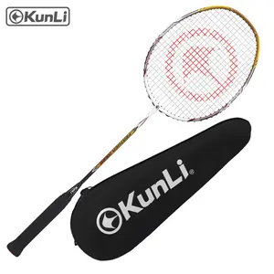 Raket Badminton Serat Karbon Ultra Ringan, Raket Badminton Profesional 5U 79G Karbon Penuh