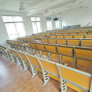 <span class=keywords><strong>เก้าอี้</strong></span>เรียงแถวแบบพับได้พร้อมโต๊ะเขียนหนังสือ ทำจากอลูมิเนียมอัลลอยด์ทันสมัย สำหรับห้องเรียนมหาวิทยาลัย และเฟอร์นิเจอร์โรงเรียน สำหรับผู้ค้าส่ง - Product Image 4