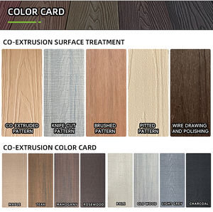 Panel de Pared Compuesto de Madera y Plástico Impermeable con Diseño Clásico Acanalado para Interiores/Exteriores para Hoteles, Salas de Estar, Villas y Salones - Product Image 6