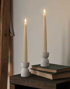 Modern Plain Soy Wax <b>Taper</b> <b>Candle</b> Set Smokeless for Ramadan Eid Christmas Weddings & Special Events - Product Image 3