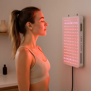 Panneau de luminothérapie rouge corps entier et visage, 7 longueurs d'onde (630nm, 660nm, 810nm, 850nm, 1060nm), écran tactile, prise US, pour la maison, la gym et la beauté - Product Image 5