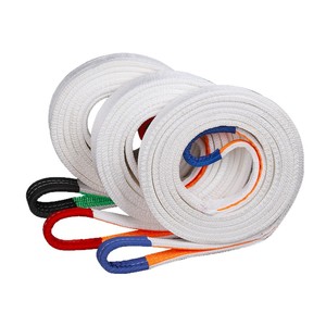 Sangles <span class=keywords><strong>de</strong></span> <span class=keywords><strong>levage</strong></span> en <span class=keywords><strong>sangle</strong></span> tissée haute résistance 4 plis avec logo personnalisé, polyester <span class=keywords><strong>de</strong></span> 8 mm d'épaisseur, garantie 1 an - Product Image 1